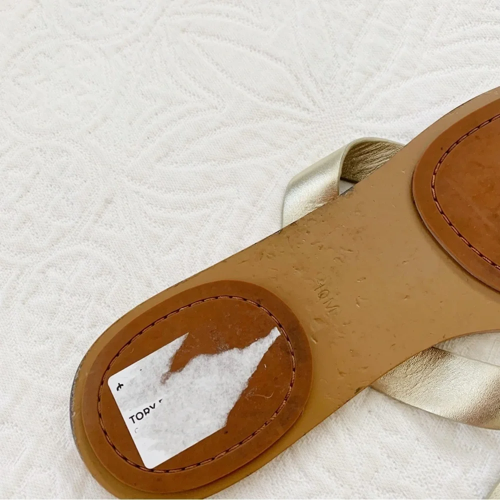 Tory Burch‎ Manon Thong Sandal, Metallic / Gold